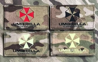 Action LaserCut Patch - Umbrella Corpotation - Medium - Multicam - nášivka