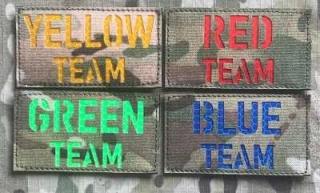 Action LaserCut Patch - Team Color Tape - Reflex - Medium - Multicam - nášivka