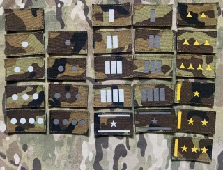 Action LaserCut Patch - Czech Army Hodnostní označení AČR - vz.95 - nášivka
