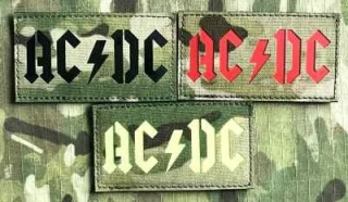 Action LaserCut Patch - AC/DC - Medium - Multicam - nášivka