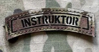 Action LaserCut Patch - INSTRUKTOR Tab - Medium - Multicam - nášivka