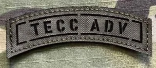 Action LaserCut Patch - TECC ADV Tab - Medium - Ranger Green - nášivka
