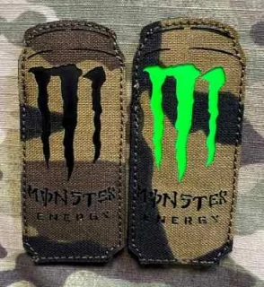 Action LaserCut Patch - Cans - Monster Energy - Medium - vz.95 - nášivka