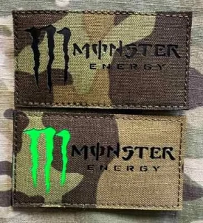 Action LaserCut Patch - Monster Energy - Medium - vz.95 - nášivka