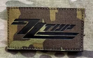 Action LaserCut Patch - ZZ Top - Medium - vz.95 - nášivka