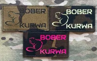 Action LaserCut Patch - Bober Kurwa - Medium - vz.95 - nášivka