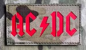 Action LaserCut Patch - AC/DC - Medium - Black - nášivka