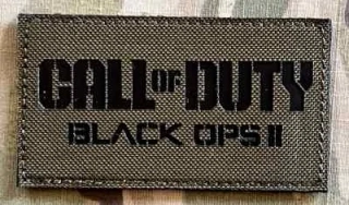 Action LaserCut Patch - Call of Duty - Black Ops II - Medium - Olive Drab - nášivka