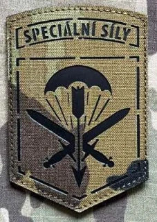 Action LaserCut Patch - Czech Army 601. skupina speciálních sil - vz.95 - nášivka