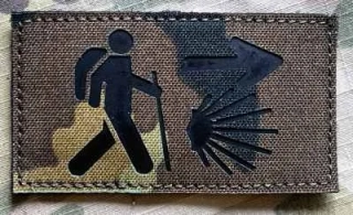 Action LaserCut Patch - Camino de Santiago - Medium - vz.95 - nášivka
