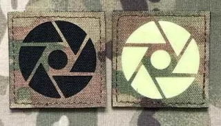 Action LaserCut Patch - Adventure Photographer - Medium - vz.95 - nášivka