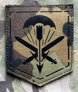 Action LaserCut Patch - Czech Army 601. skupina speciálních sil - vz.95 - nášivka