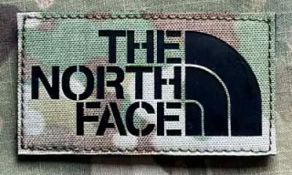Action LaserCut Patch - The North Face - Medium - Multicam - nášivka