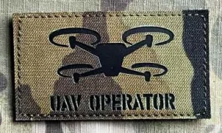 Action LaserCut Patch - UAV Operator - Medium - vz.95 - nášivka