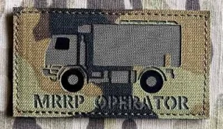 Action LaserCut Patch - Czech Army MRRP Operator - Medium - vz.95 - nášivka