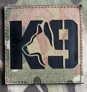 Action LaserCut Patch - K9 Dog - Large - vz.95 - nášivka