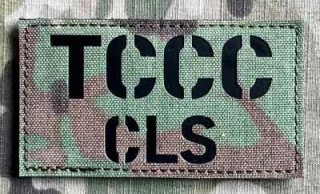 Action LaserCut Patch - TCCC CLS - Medium - Multicam - nášivka