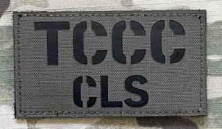 Action LaserCut Patch - TCCC CLS - Medium - Ranger Green - nášivka
