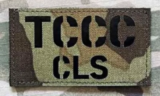 Action LaserCut Patch - TCCC CLS - Medium - vz.95 - nášivka