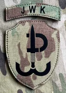 Action LaserCut Patch - Poland JWK - Jednostka Wojskowa Komandosów - Multicam - nášivk