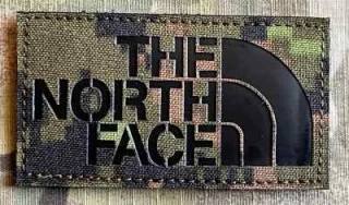 Action LaserCut Patch - The North Face - Medium - CADPAT TW - nášivka