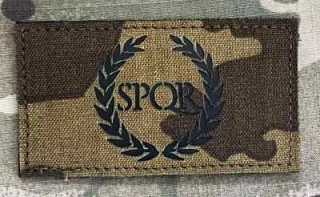 Action LaserCut Patch - SPQR Flag - Medium - vz.95 - nášivka