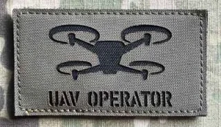 Action LaserCut Patch - UAV Operator - Medium - MARPAT - nášivka