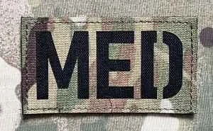 Action LaserCut Patch - MED - Medium - Multicam Arid - nášivka