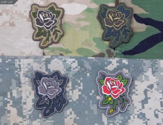 MSM Rose Tatoo PVC Patch