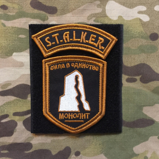 YJPF STALKER Power In Unity Monolit Patch - nášivka