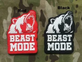 101inc Beast More PVC Patch - nášivka