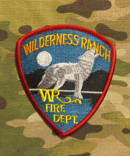 911Patches Wilderness Ranch Fire Department Patch - nášivka
