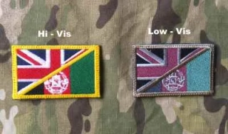 LaPatcheria UK/Afghanistan Flag Patch