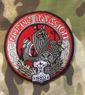 Ukrajina Velcro Patch Noric Invasion nášivka