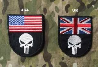 LaPatcheria Triumph Skull Flag Patch