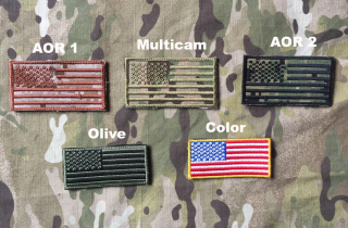 LaPatcheria USA Flag Patch