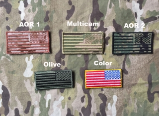 LaPatcheria USA Flag Reverse Patch