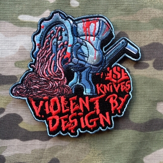 MoralPatches Stahlwerk - Violent Patch - nášivka