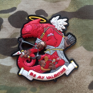 MoralPatches Tactical Chameleon Legion Valentine Cham PVC Patch - nášivka