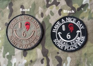 LaPatcheria Seal Team 6 Have a Nice Day Patch