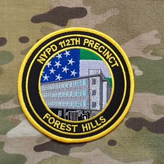 PoliceFirePatches USA NYPD 112th Precinct Forest Hills Patch - nášivka
