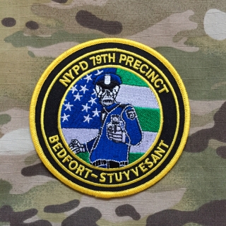 PoliceFirePatches USA NYPD 79th Precinct Bedfort-Stuyvesant Patch - nášivka
