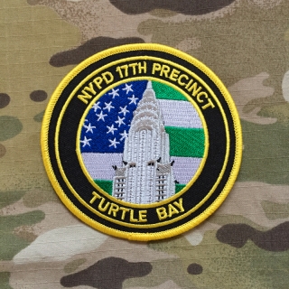 PoliceFirePatches USA NYPD 17th Precinct Turtle Bay Patch - nášivka
