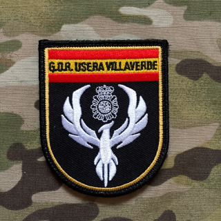 PoliceFirePatches Spain Policia Nacional - GOR Usera Villaverde Patch - nášivka