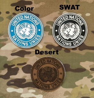 NoName United National Round Logo PVC Patch - nášivka