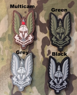 101inc Spartan PVC Patch - nášivka