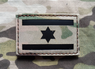 TF LaserCut Patch Israel Izrael Flag Infra - Multicam - nášivka