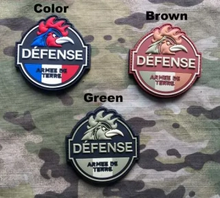 101inc Défense Armee de Terre PVC Patch - nášivka