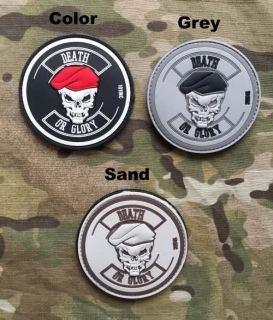 101inc Death or Gloryt PVC Patch - nášivka