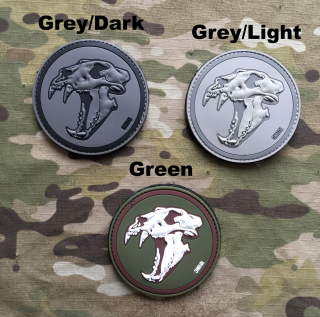 101inc Sabertooth Tiger PVC Patch - nášivka